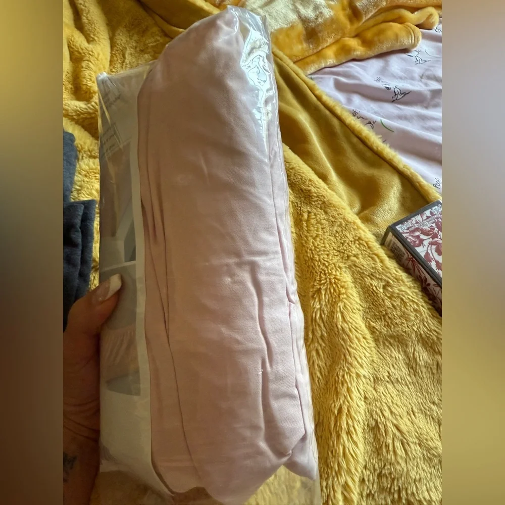 IKEA DVALA Full/Double Pink Sheet